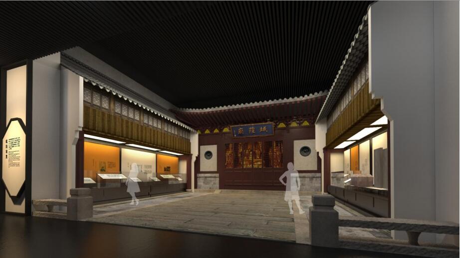 上海縣700年數(shù)字博物館設(shè)計(jì)效果圖-互動游戲